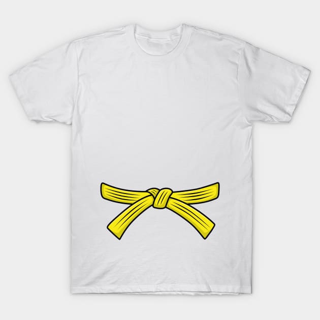 ITF Taekwon-Do costume Yellow belt 8th gup test T-Shirt by LaundryFactory